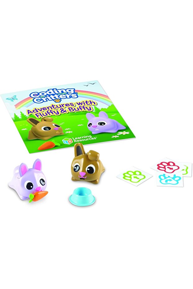 Learning Resources Coding Critters™ Pair-a-Pets Fluffy & Buffy, Set of 1 - 1