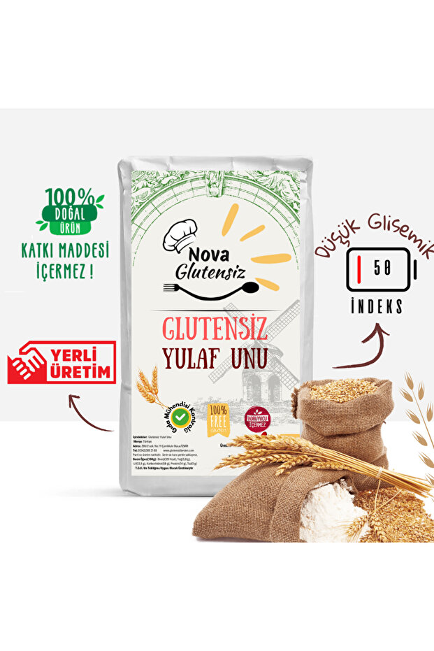 Glutensiz Yulaf Unu 1 KG - 1