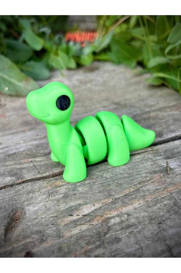 Dinozor Brontosaurus Oyuncak - Tarihin Devasa ve Nazik Devi!🦕 3d Hareketli Organik Model Orta Boy - 4