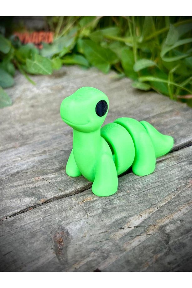 Dinozor Brontosaurus Oyuncak - Tarihin Devasa ve Nazik Devi!🦕 3d Hareketli Organik Model Orta Boy - 1