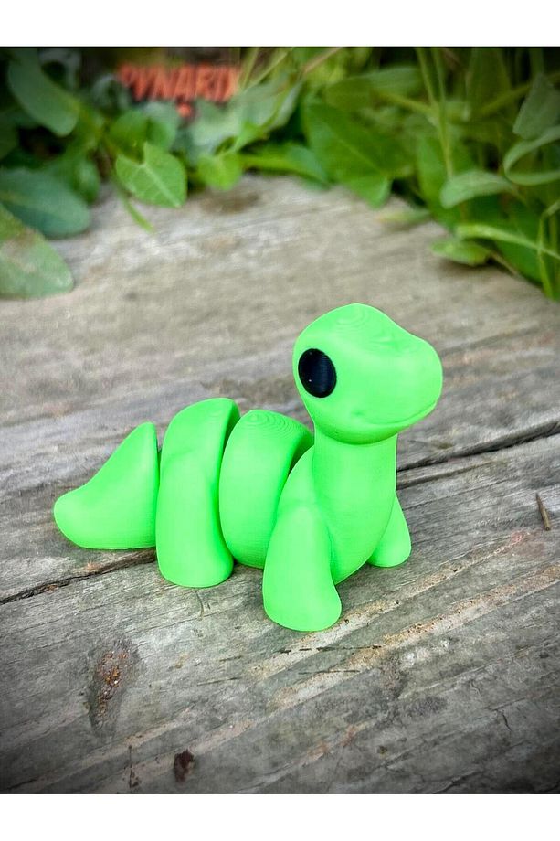 Dinozor Brontosaurus Oyuncak - Tarihin Devasa ve Nazik Devi!🦕 3d Hareketli Organik Model Orta Boy - 5