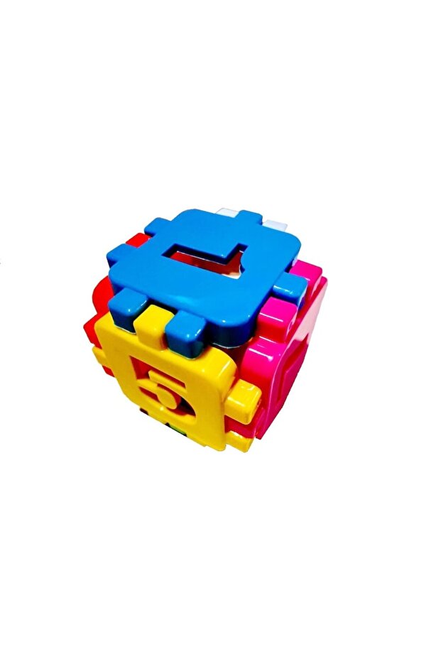 Sunatoare cub, puzzle cu cifre, multicolor - 2