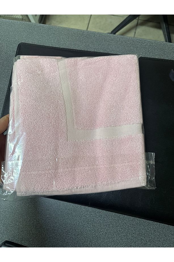 TAÇ BASIC 50x70 CM AYAK HAVLUSU KOYU PEMBE - 2