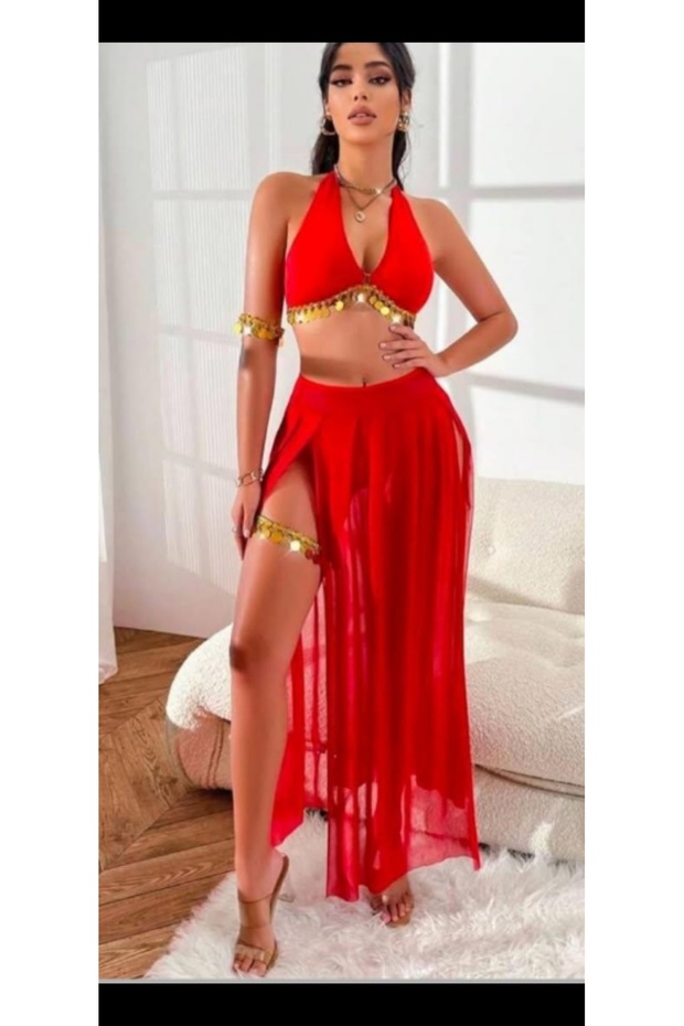 dans kostümü 4 parça - 1