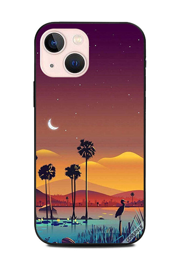 غطاء حماية لهاتف Apple iPhone 13 Mini Eveninh Art