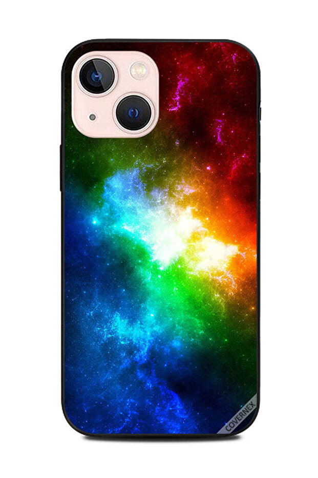 غطاء حماية لهاتف Apple iPhone 13 Mini - سماء ملونة