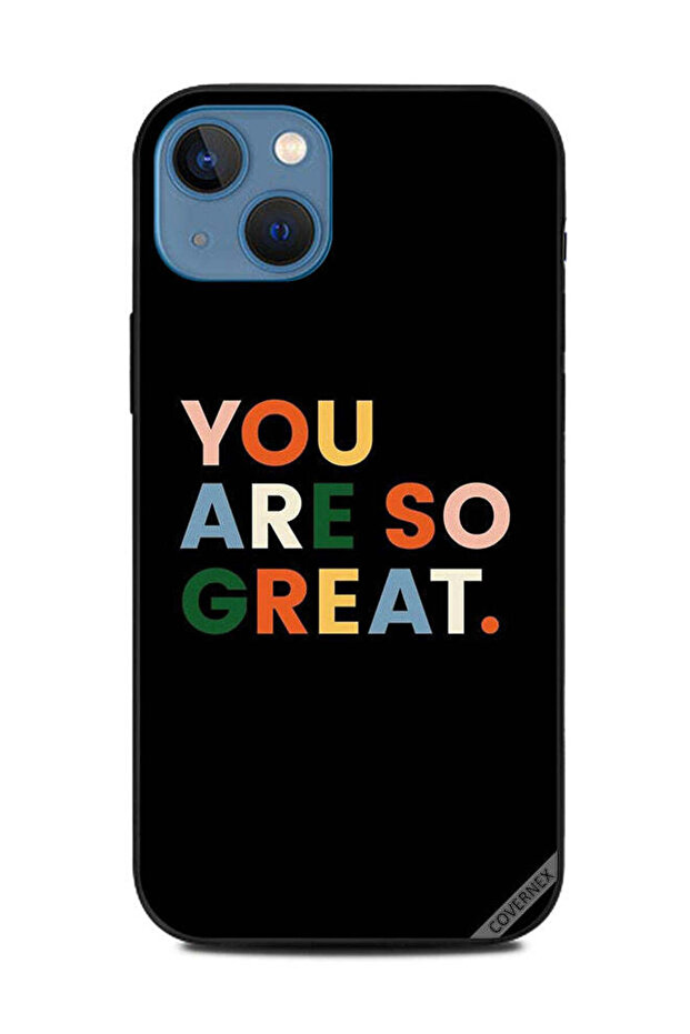 غطاء حماية لهاتف Apple iPhone 13 أنت رائع جدًا