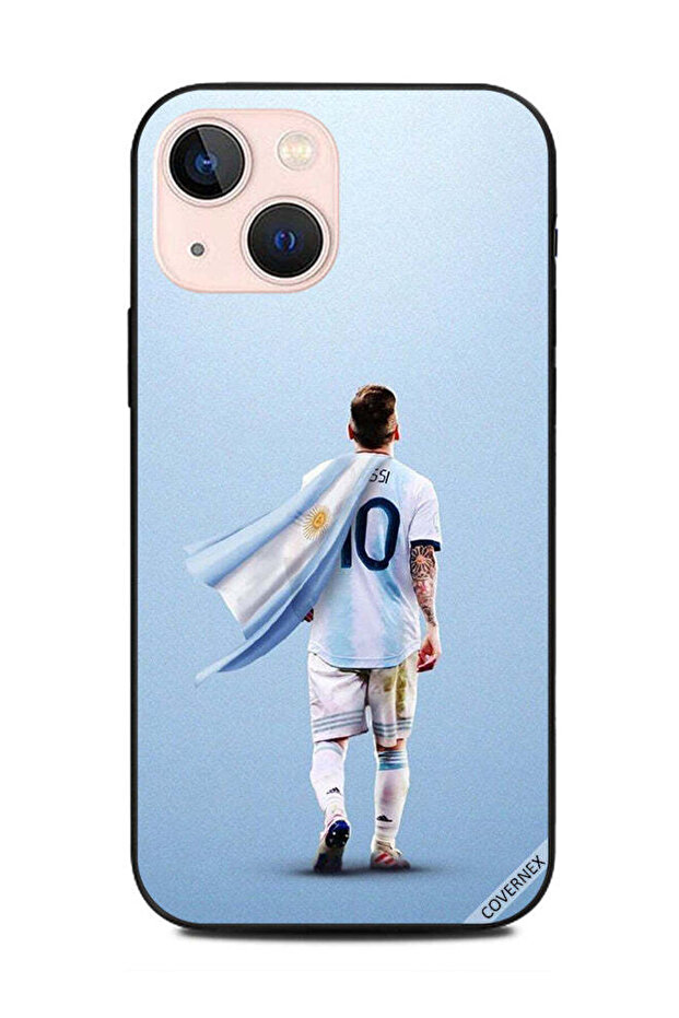 غطاء حماية لهاتف Apple iPhone 13 Mini ليو ميسي الرجل الخارق