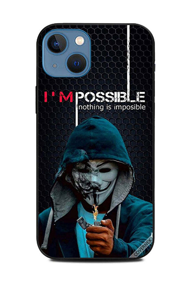 غطاء حماية لهاتف Apple iPhone 13 أنا ممكن، لا شيء مستحيل