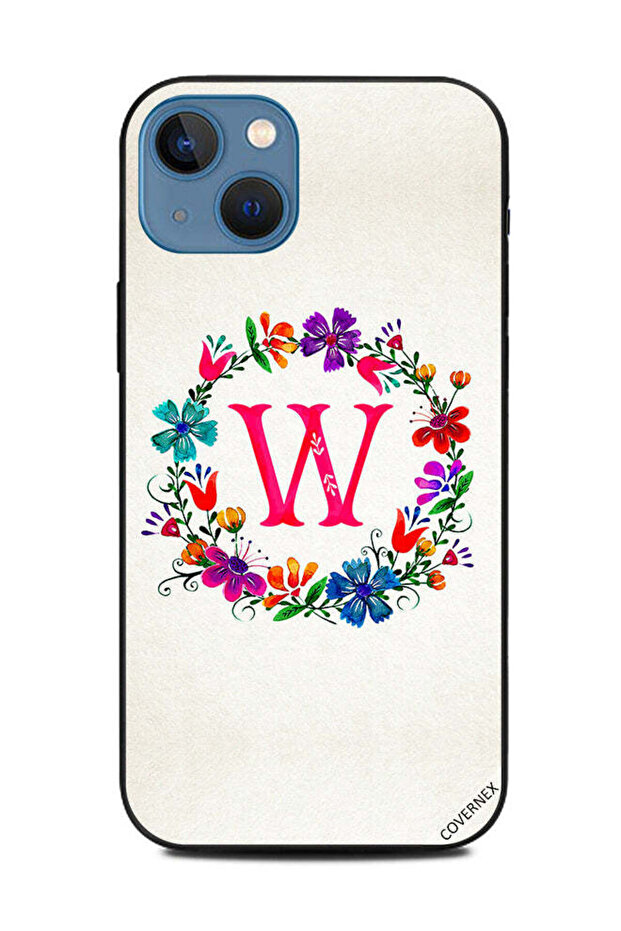 غطاء حماية لهاتف Apple iPhone 13 حرف W