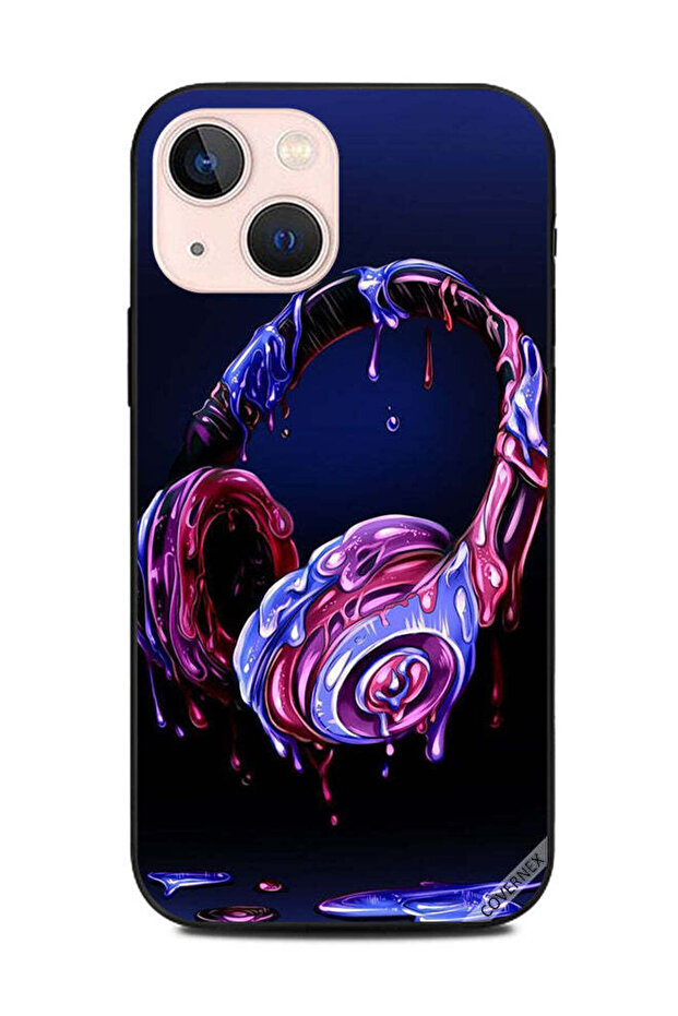 غطاء حماية لهاتف Apple iPhone 13 Mini Head Phone Melting