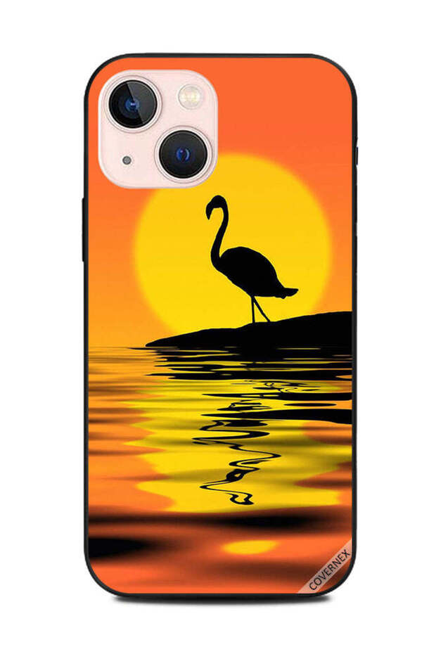 غطاء حماية لهاتف Apple iPhone 13 Mini - غروب الشمس