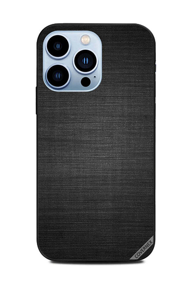 غطاء حماية لهاتف Apple iPhone 13 Pro بخطوط سوداء
