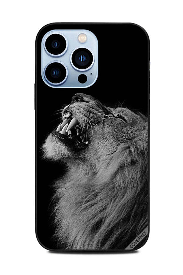 غطاء حماية لهاتف Apple iPhone 13 Pro الأسد المبهج