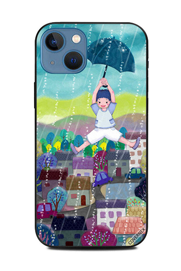 غطاء حماية لهاتف Apple iPhone 13 Boy Flying