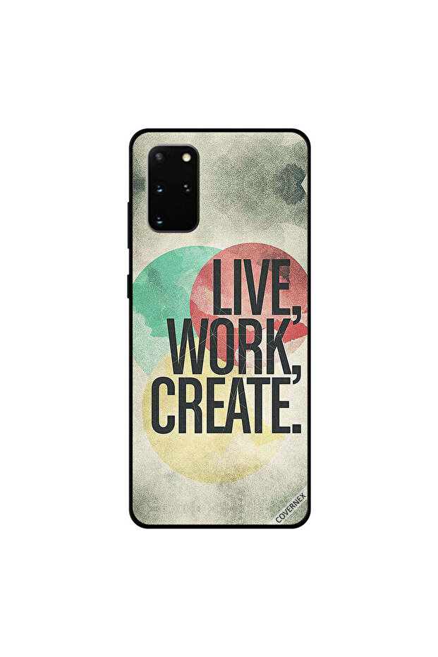 غطاء حماية سامسونج جالكسي S20 بلس - Live Work Create
