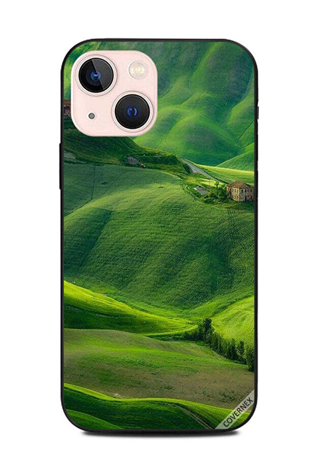 غطاء حماية لجهاز Apple iPhone 13 Mini Green Valley