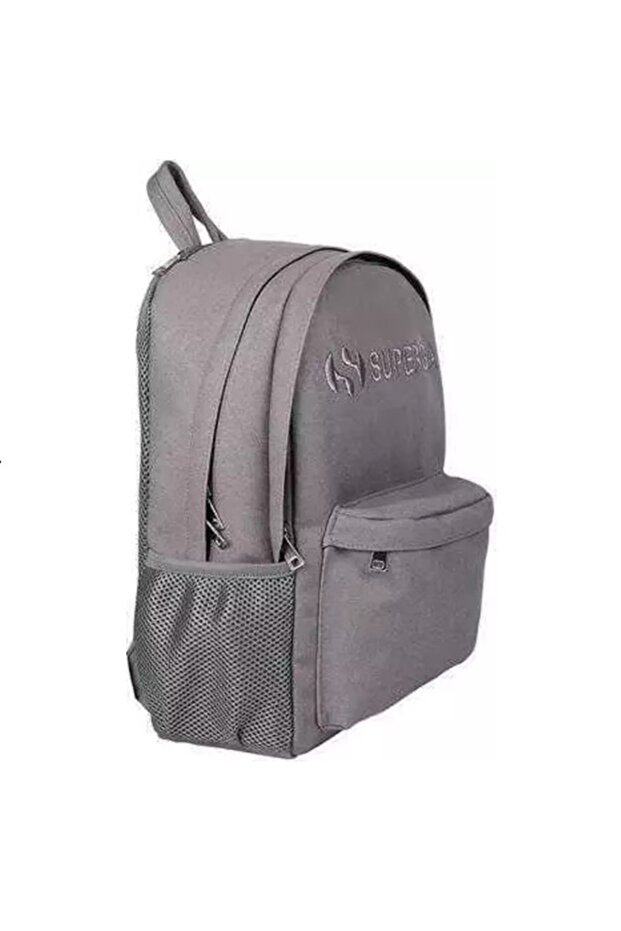 24222 حقيبة ظهر من الكتان الرمادي - 2