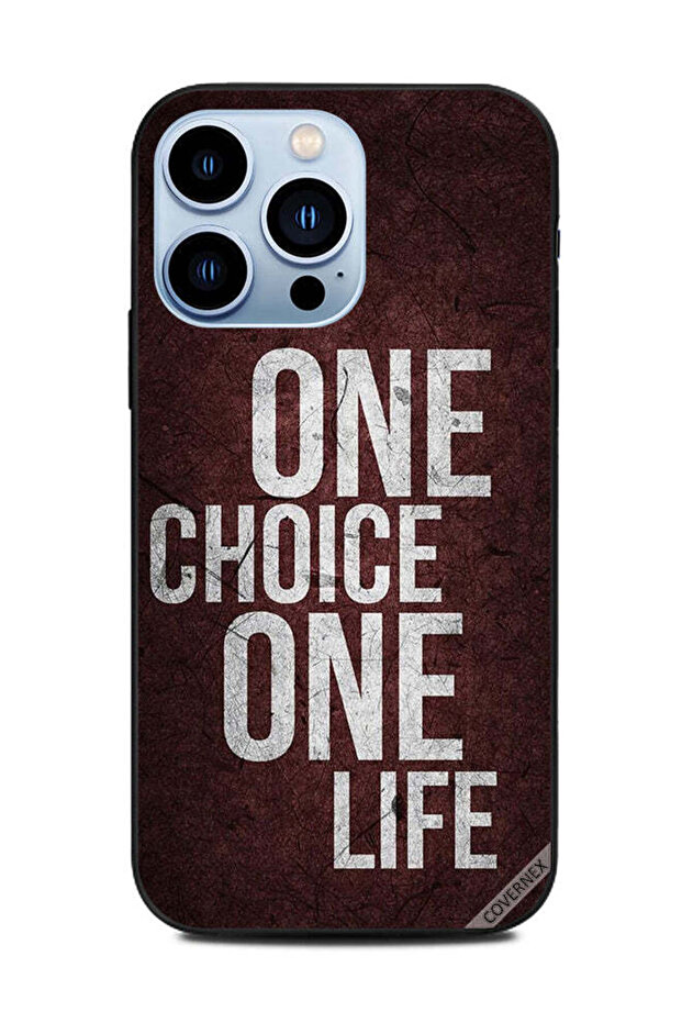 غطاء حماية لهاتف Apple iPhone 13 Pro One Choice One Life