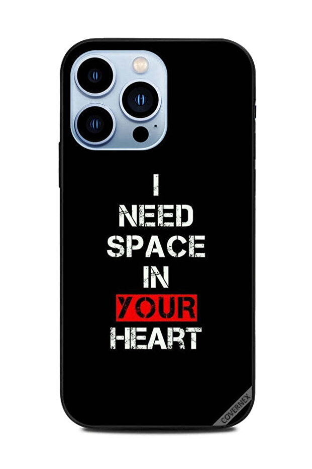 غطاء حماية لهاتف Apple iPhone 13 Pro أحتاج إلى مساحة في قلبك