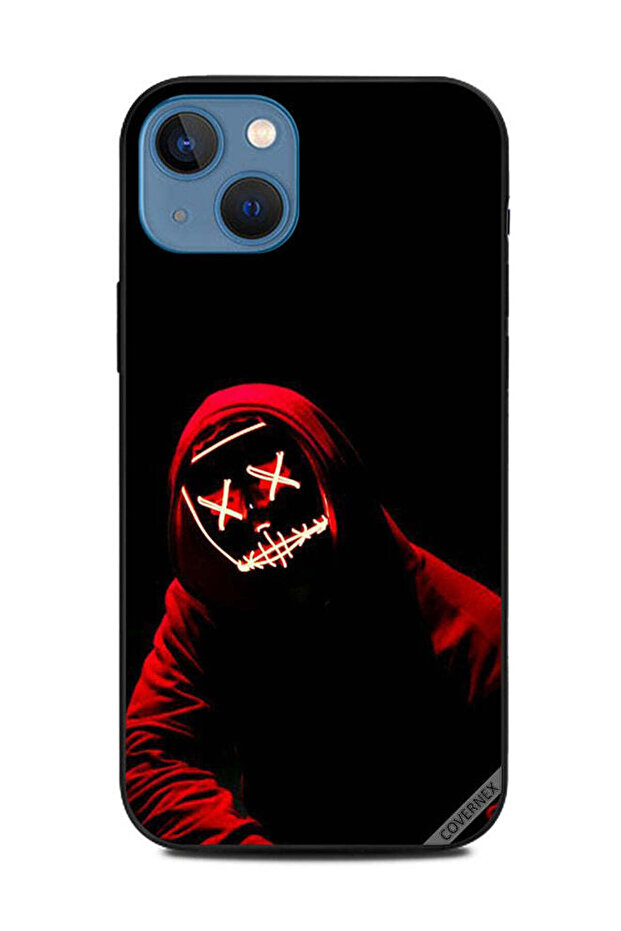 غطاء حماية لجهاز Apple iPhone 13 قناع الهالوين