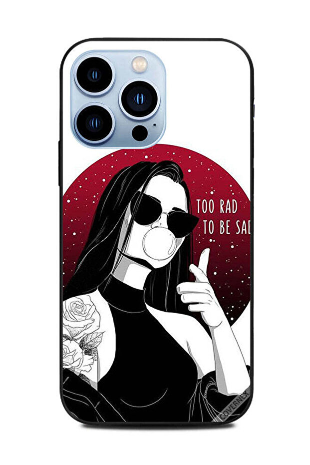 غطاء حماية لهاتف Apple iPhone 13 Pro To Rad To Be Sad