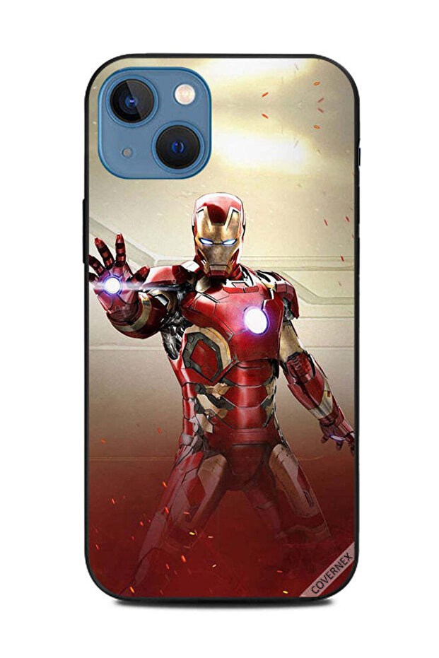 غطاء حماية لجهاز Apple iPhone 13 Iron Man Defense