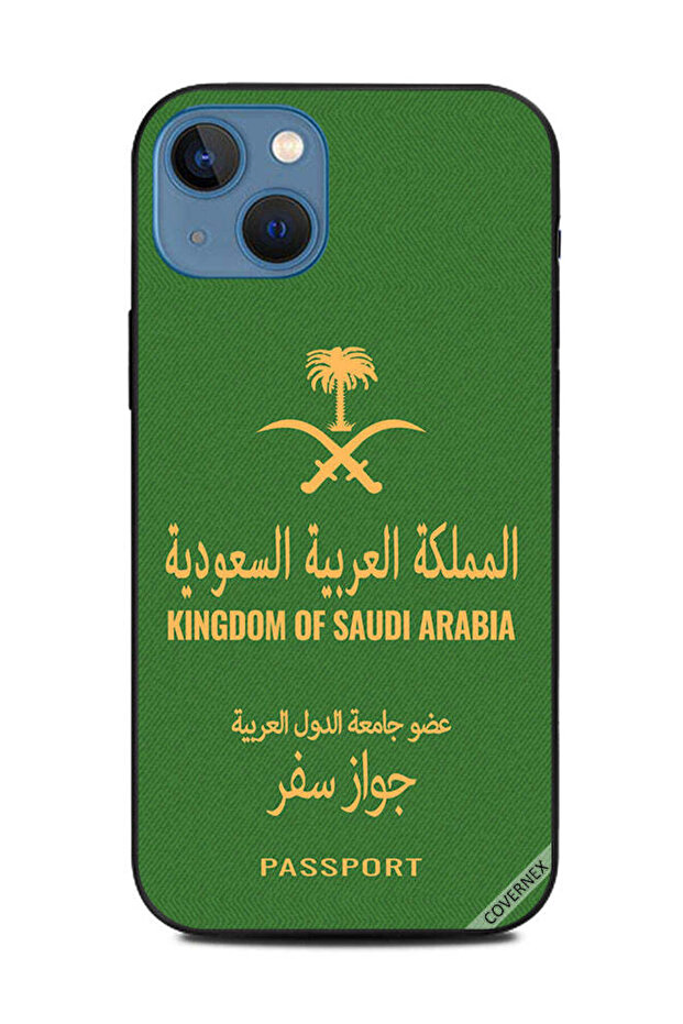غطاء حماية لهاتف أبل آيفون 13 - جواز سفر سعودي 2