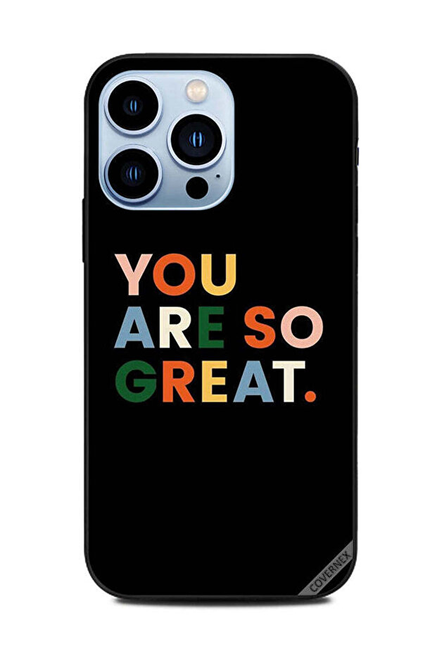 غطاء حماية لهاتف Apple iPhone 13 Pro أنت رائع جدًا