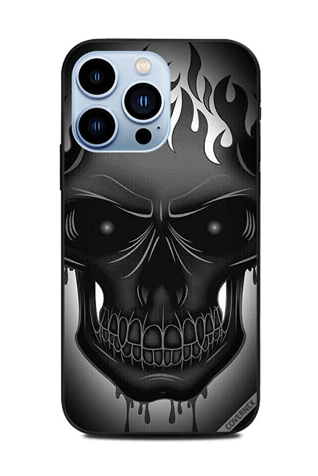 غطاء حماية لهاتف Apple iPhone 13 Pro - رسمة رأس