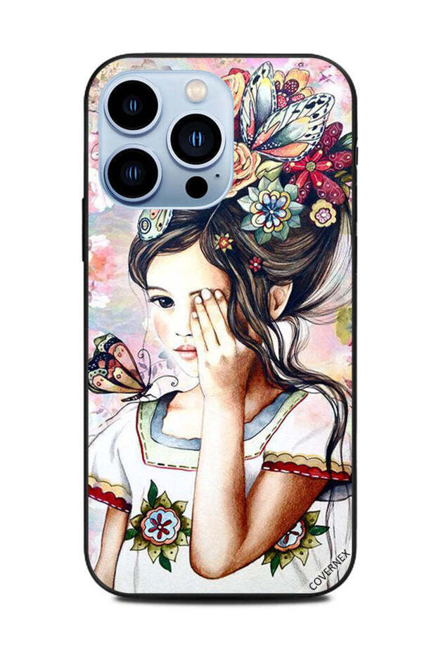 غطاء حماية لهاتف Apple iPhone 13 Pro - فتاة الخيال