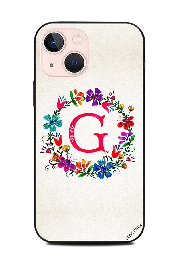 غطاء حماية لهاتف Apple iPhone 13 Mini حرف G