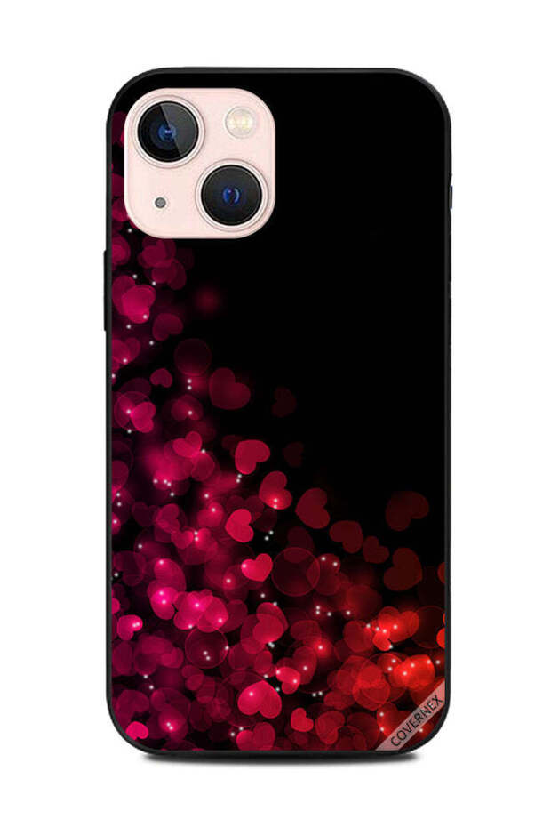 غطاء حماية لهاتف Apple iPhone 13 Mini قلوب صغيرة