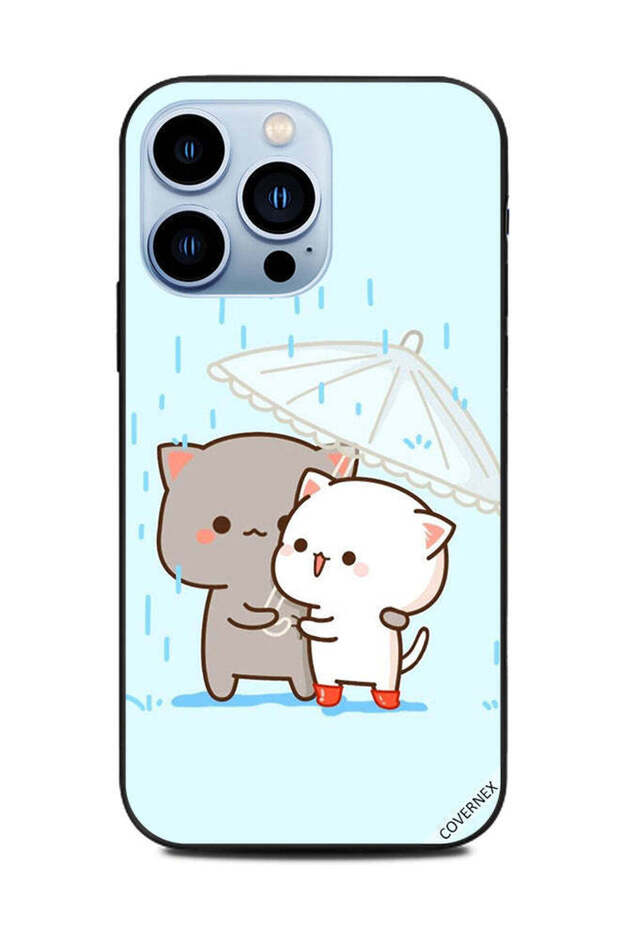 غطاء حماية لجهاز Apple iPhone 13 Pro Love In Rain