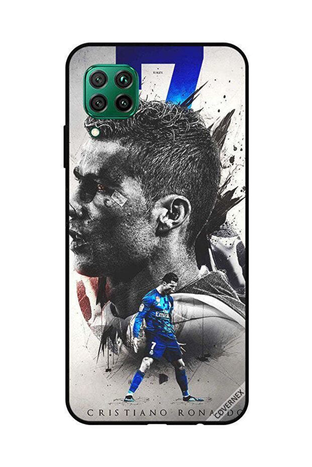 غطاء حماية لهاتف هواوي نوفا 7i / P40 Lite كريستيانو رونالدو