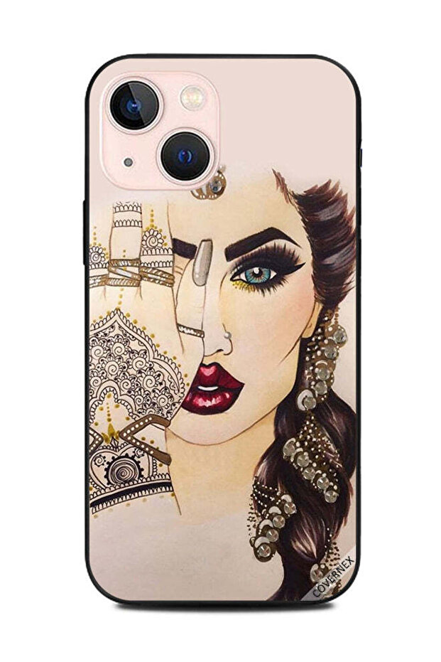 غطاء حماية لهاتف Apple iPhone 13 Mini بتصميم رائع على اليد