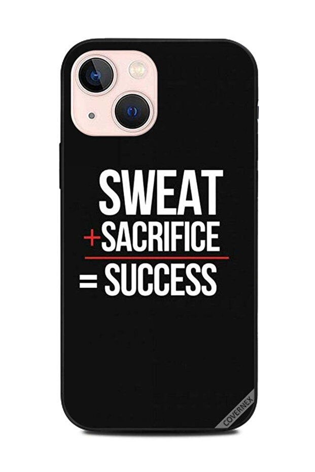غطاء حماية لهاتف Apple iPhone 13 Mini Sweat Plus التضحية تساوي النجاح