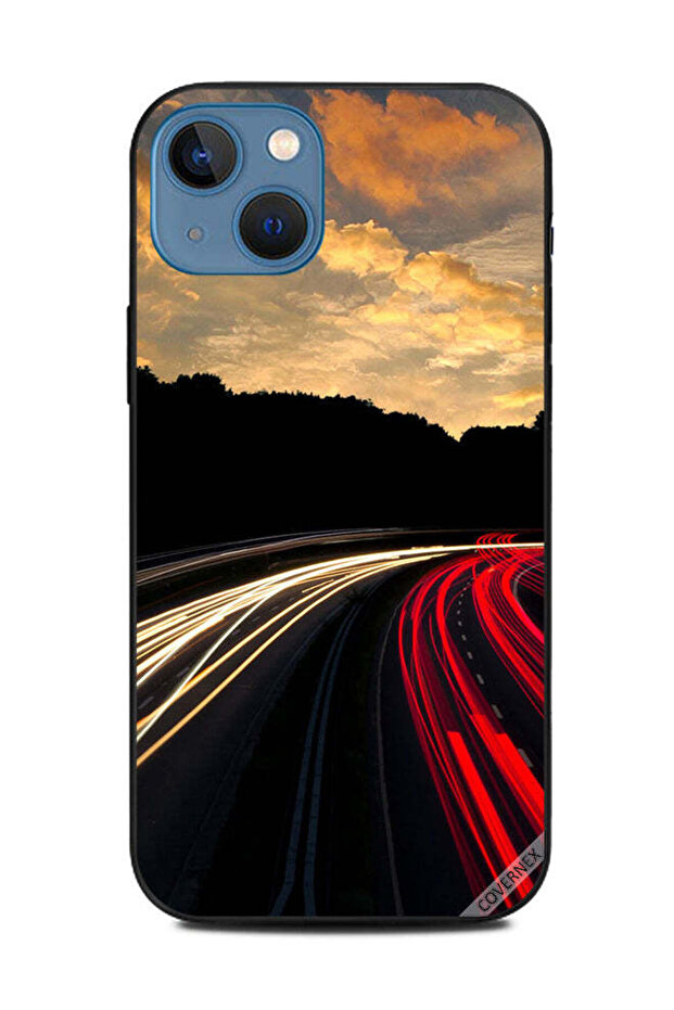 غطاء حماية لجهاز Apple iPhone 13 Lightening Road