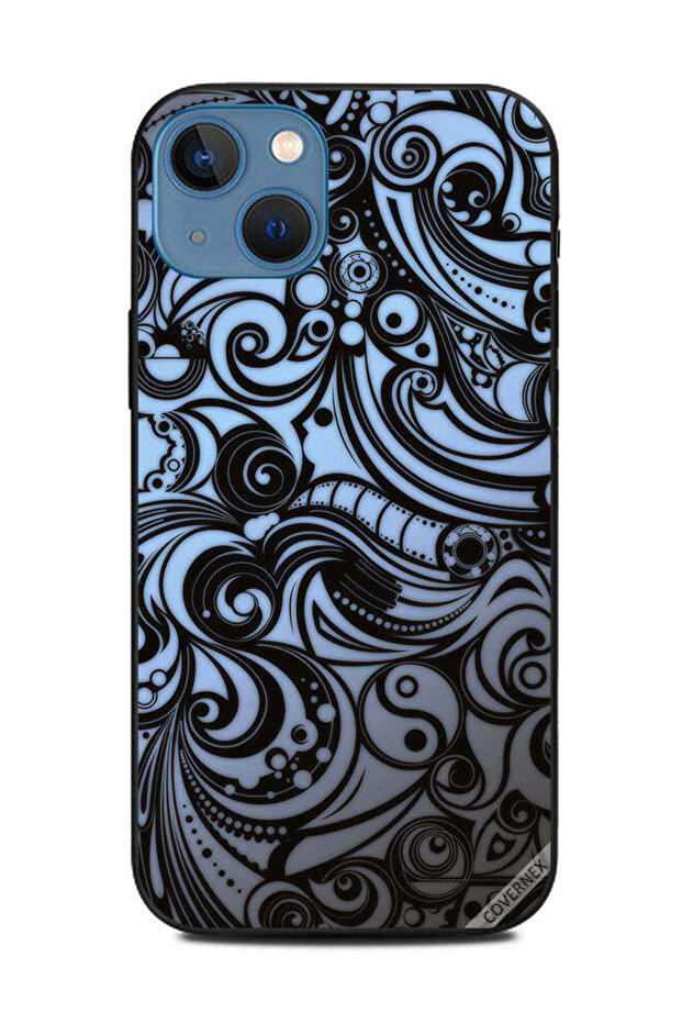Protective Case Cover For Apple iPhone 13 Shaded Vector Design
