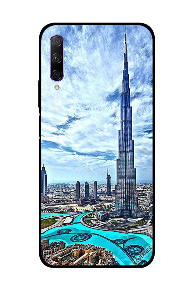 Protective Case Cover For Honor 9X Pro Burj Khalif Touching Clouds