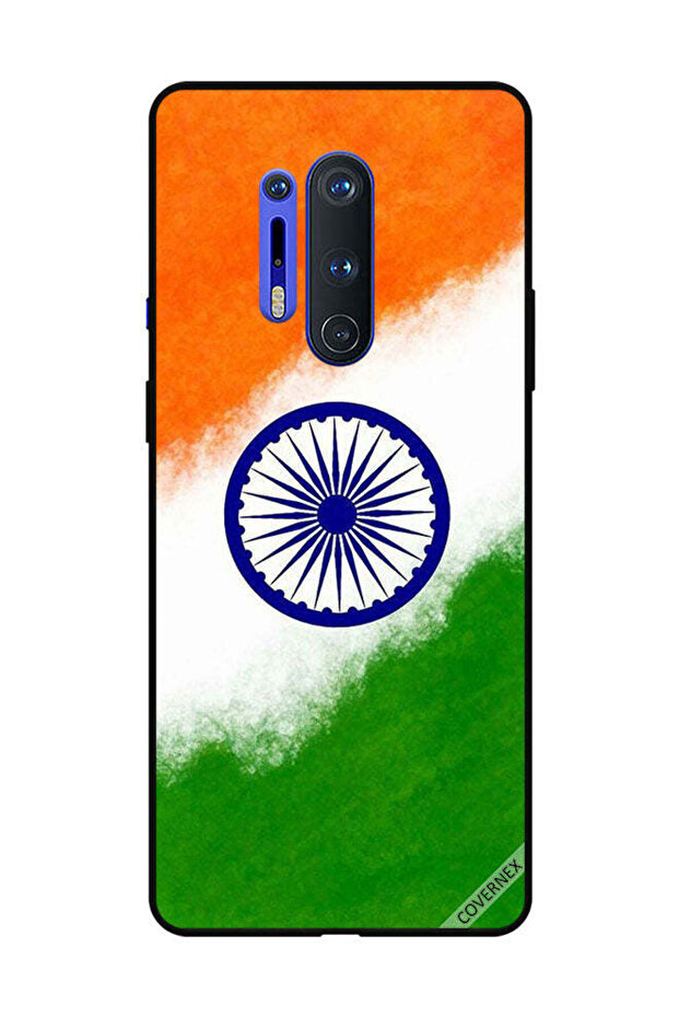 غطاء حماية لهاتف OnePlus 8 Pro بألوان علم الهند