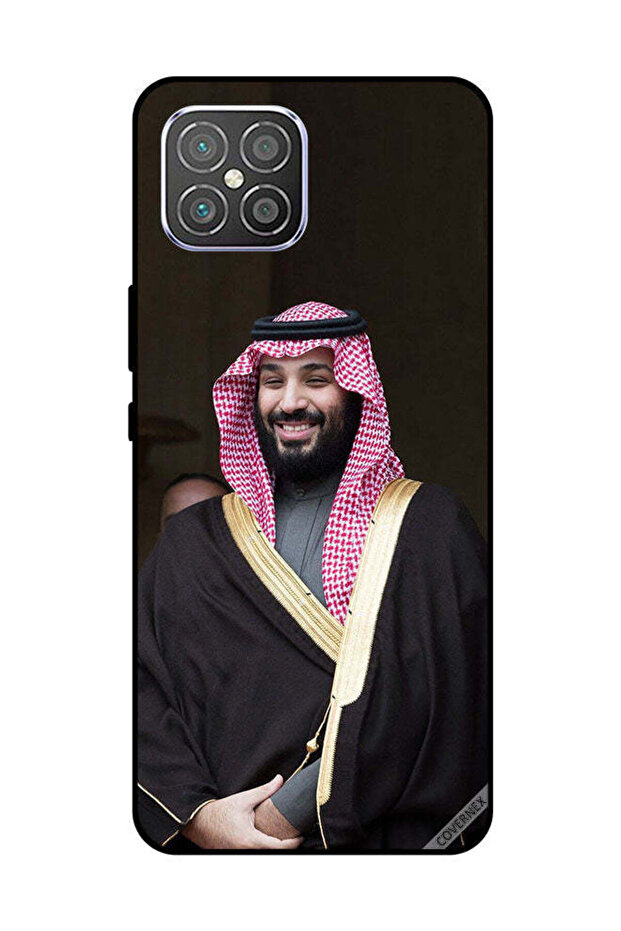 غطاء حماية لهاتف هواوي نوفا 8 إس إي محمد بن سلمان مبتسمًا