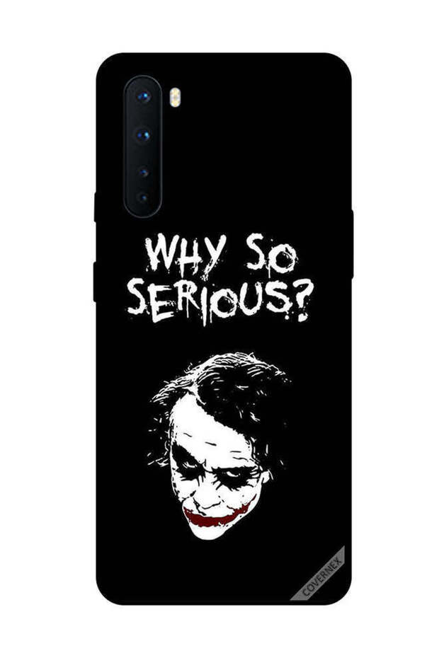 غطاء حماية لهاتف OnePlus Nord لماذا هذا الجدية بالأبيض والأسود