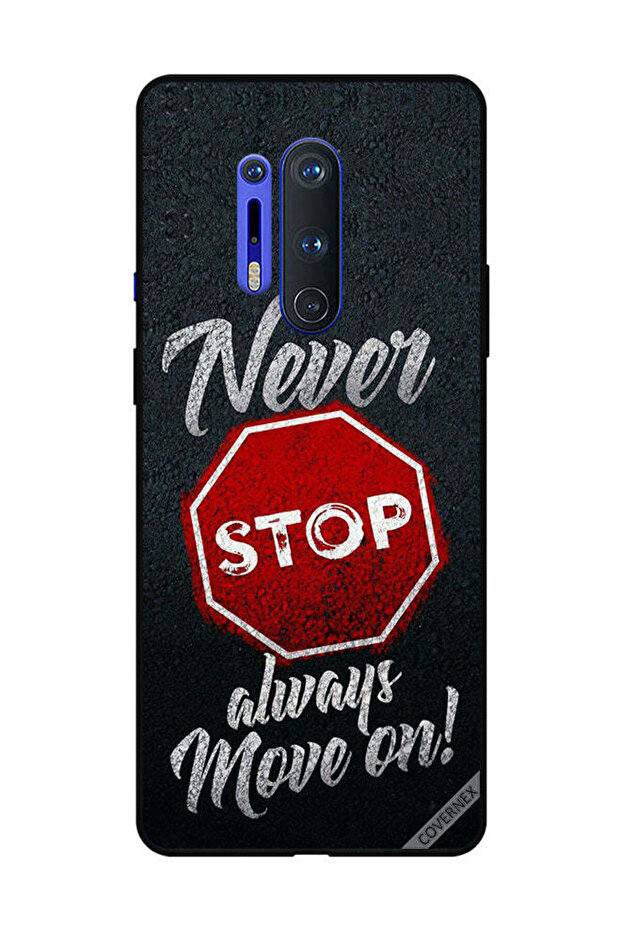 غطاء حماية لهاتف OnePlus 8 Pro لا تتوقف أبدًا، تحرك دائمًا