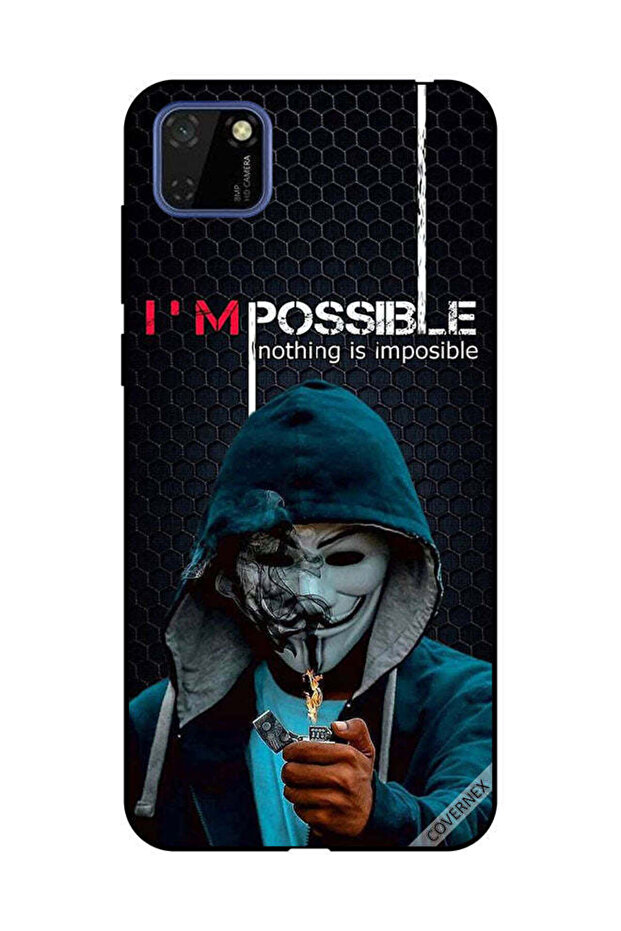 غطاء حماية لهاتف هواوي Y5P أنا ممكن، لا شيء مستحيل