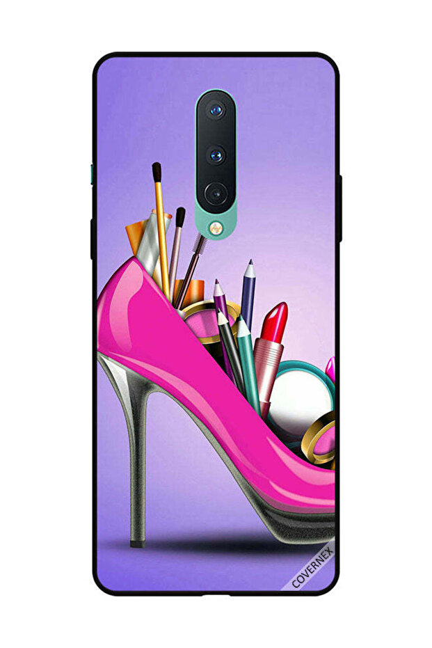 غطاء حماية لهاتف OnePlus 8 حذاء مع مكياج
