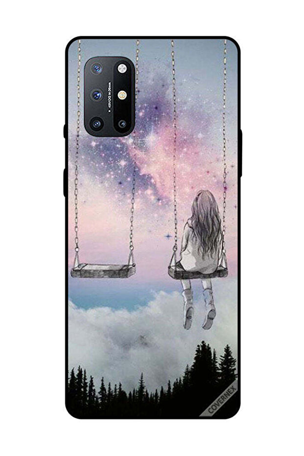 غطاء حماية لهاتف OnePlus 8T - فتاة حزينة وحيدة