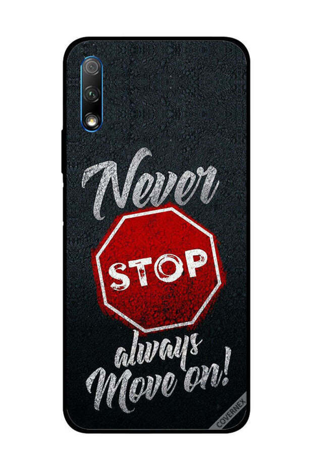 غطاء حماية لهاتف Honor 9X لا تتوقف أبدًا، تحرك دائمًا