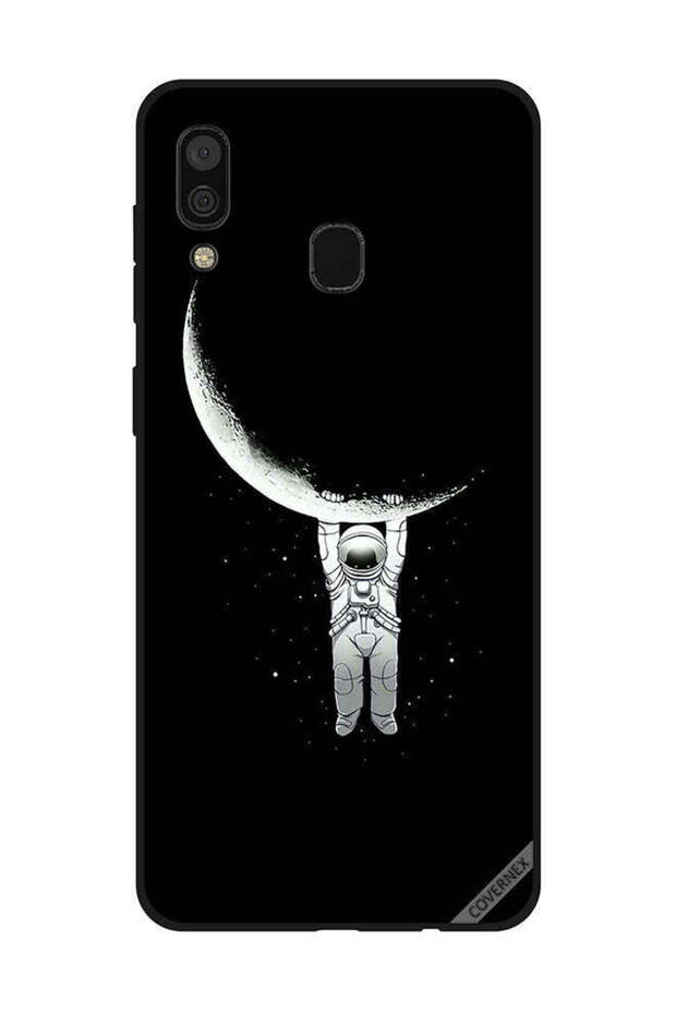 غطاء حماية لهاتف سامسونج جالاكسي A30 معلق على القمر