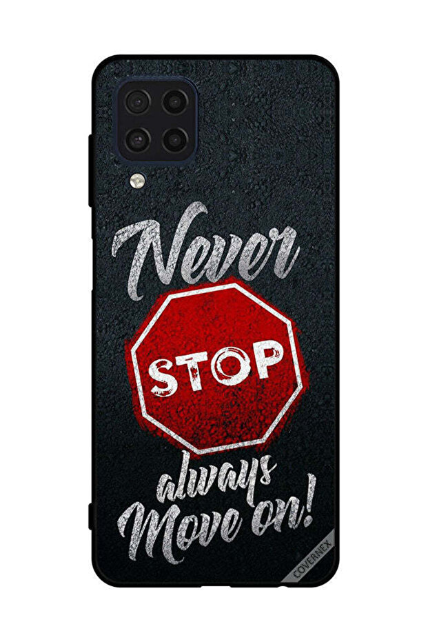 Protective Case Cover For Samsung Galaxy M32 4G Never Stop Always Move On